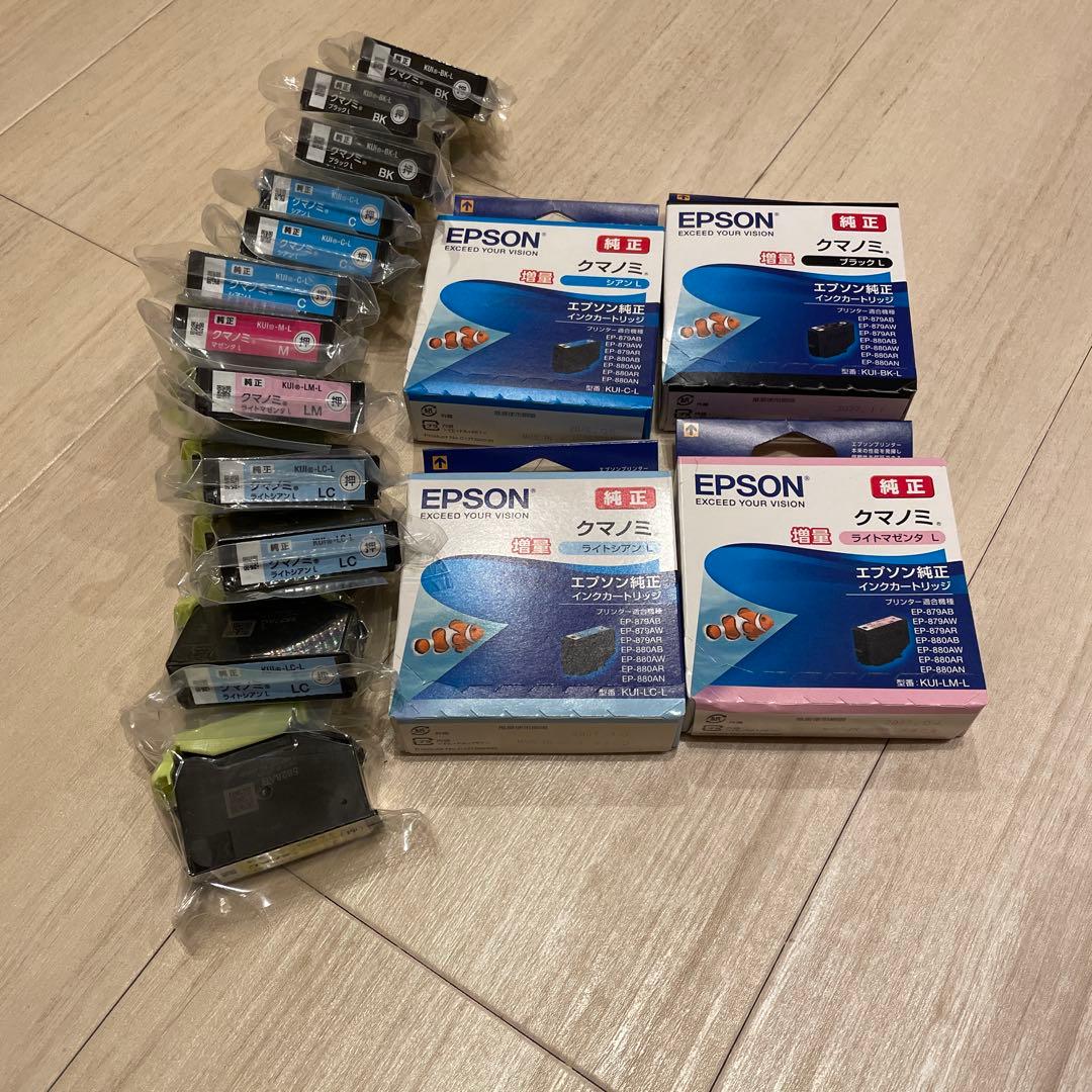 EPSON エプソン　純正　インク　新品未使用　計16個セット　クマノミ