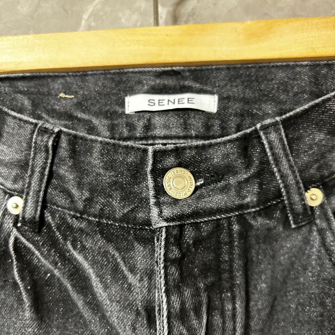美品　SENEE セニー　デニムパンツ ルーズビンテージライクデニム