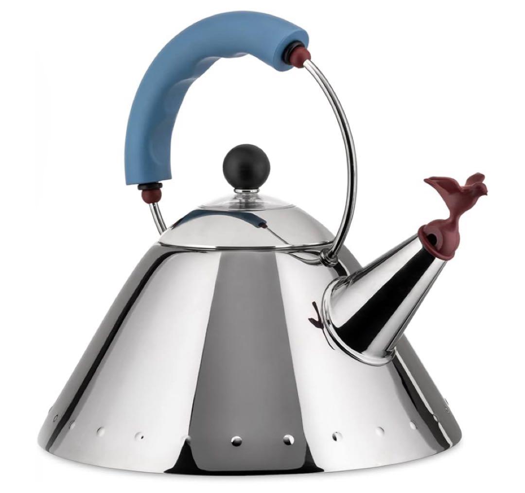 【新品】ALESSI アレッシィ Bird Kettle バードケトル ブルー