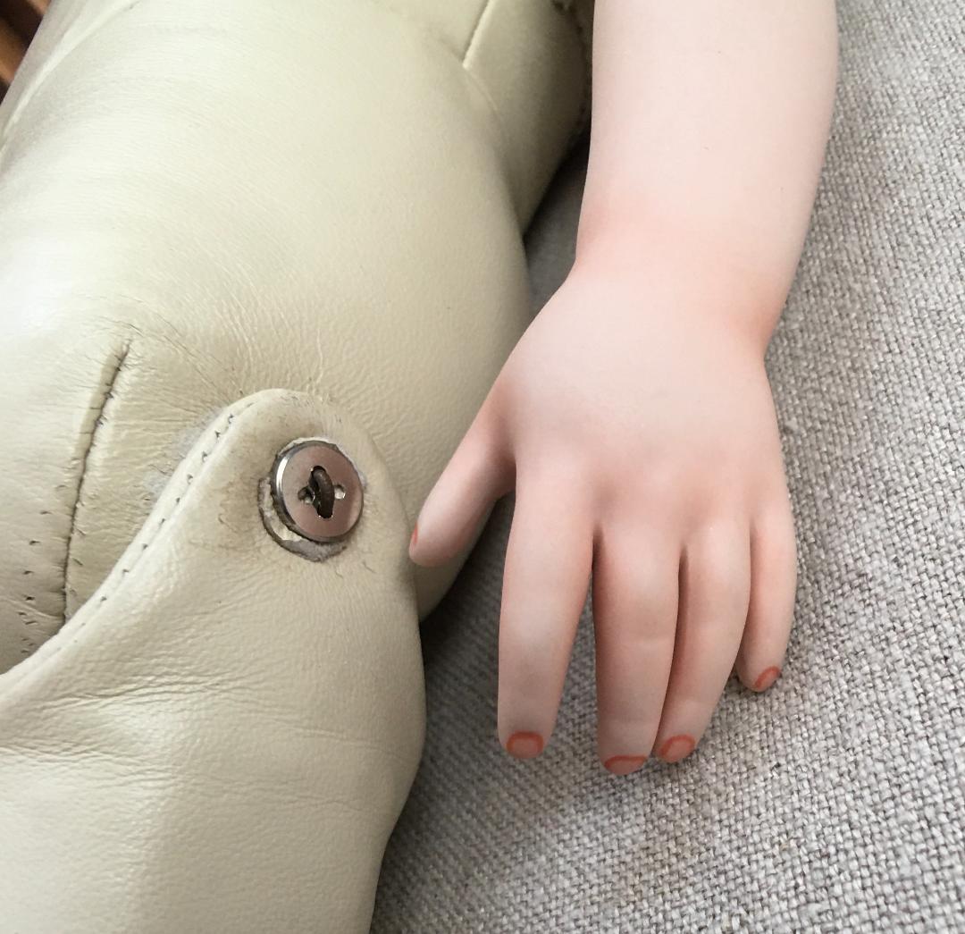 ブリュ レプリ革ボディー (2/22B) 作家様モノ ビスクドール 48cm