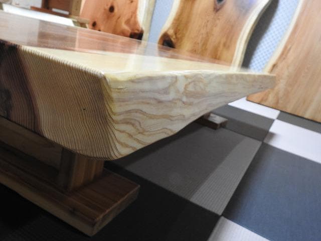 №49　小国杉（熊本）一枚板☆座卓☆6帖～8帖☆厚板良品☆