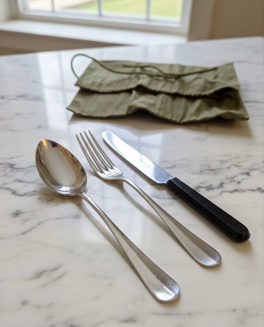 新品未使用 スイス軍 SOLA INOX カトラリー 3点セット