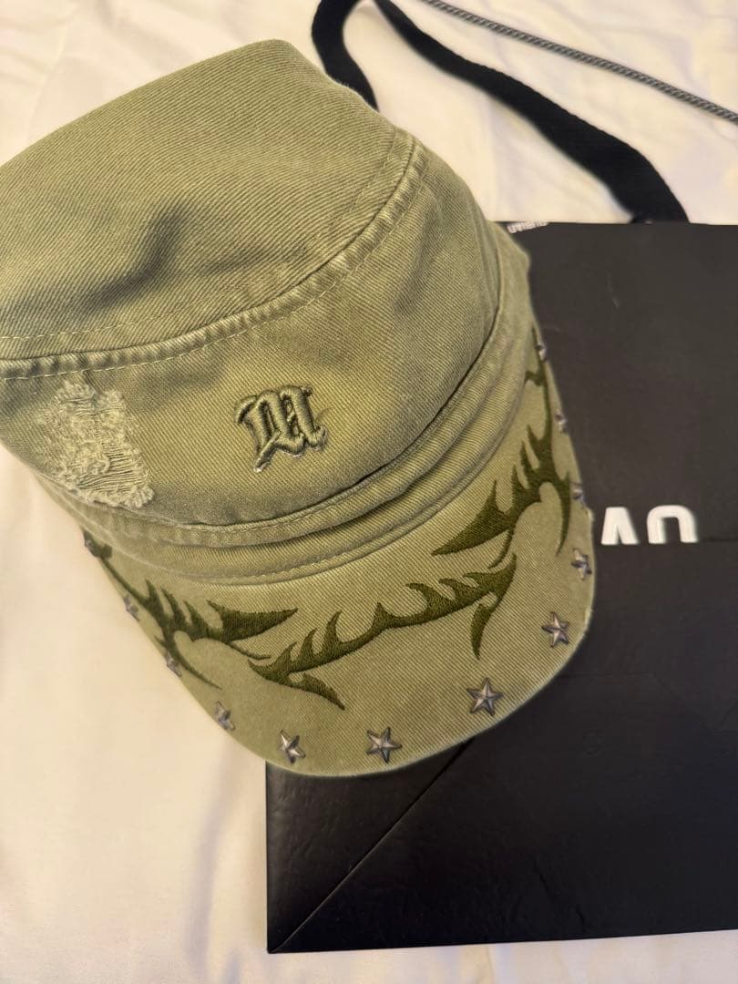 MISBHV オリーブグリーン キャップ