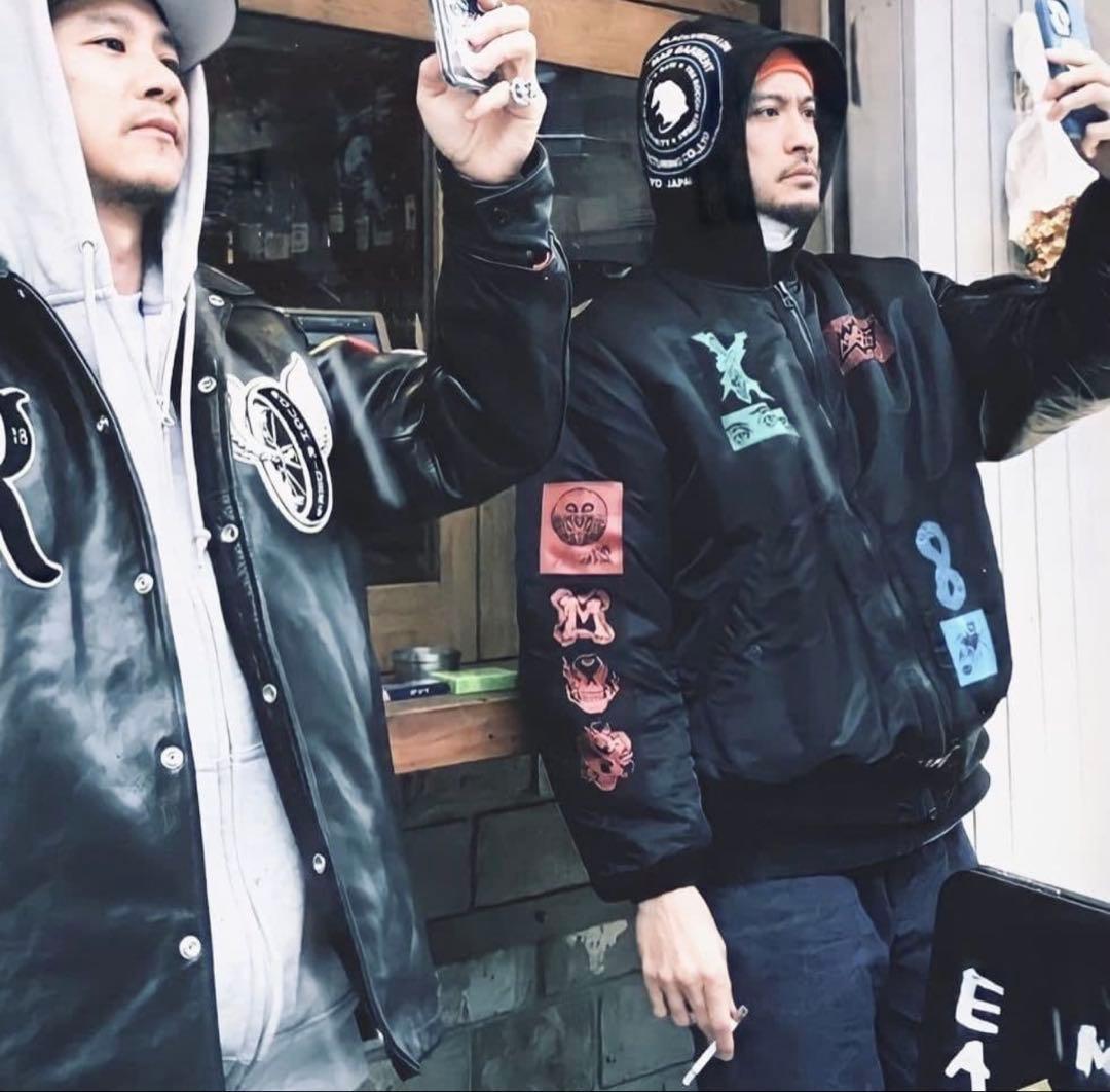 MASSES マシス 21AW MA-1 ボンバージャケット XL 長瀬