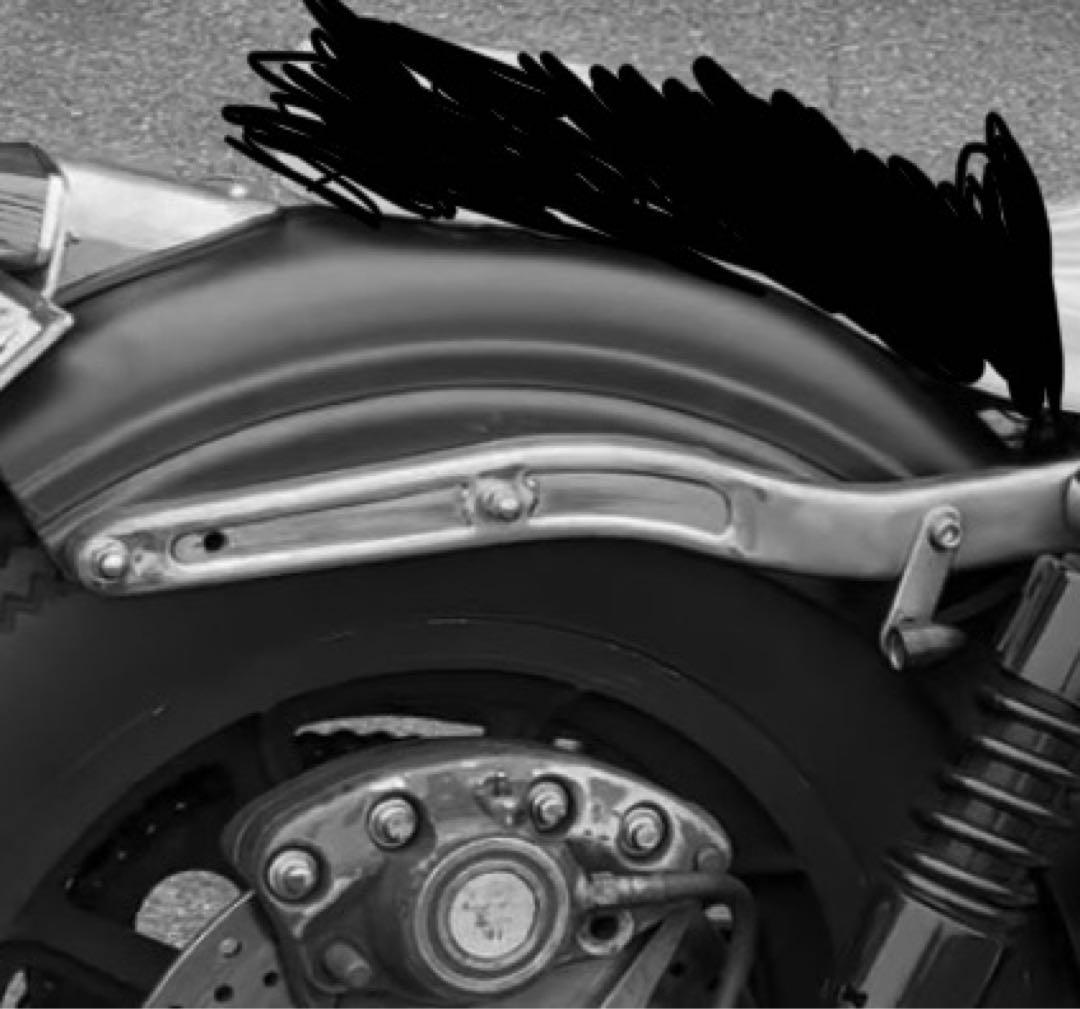 ハーレー ショベル　fx系　リアフェンダー　４速フレーム