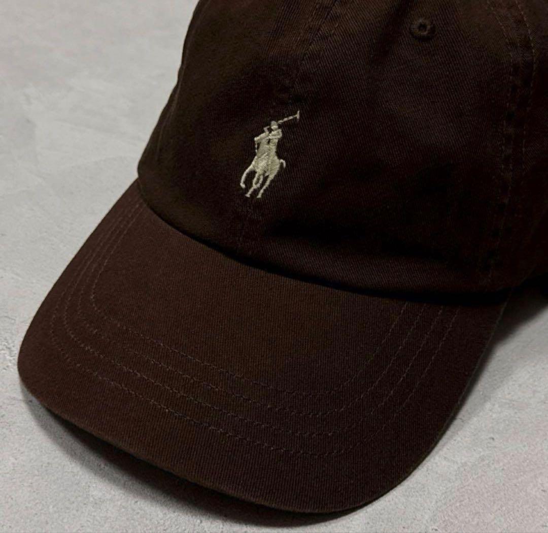新品 25AW ポロラルフローレン スポーツキャップ ナツメグブラウン
