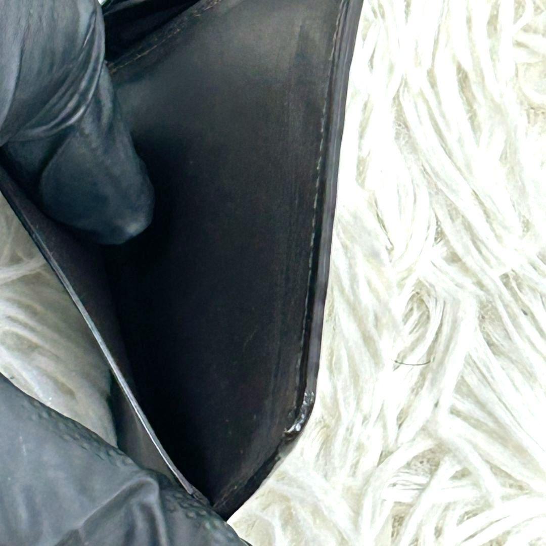 BOTTEGA VENETA ダークブラウン イントレチャートマネークリップ