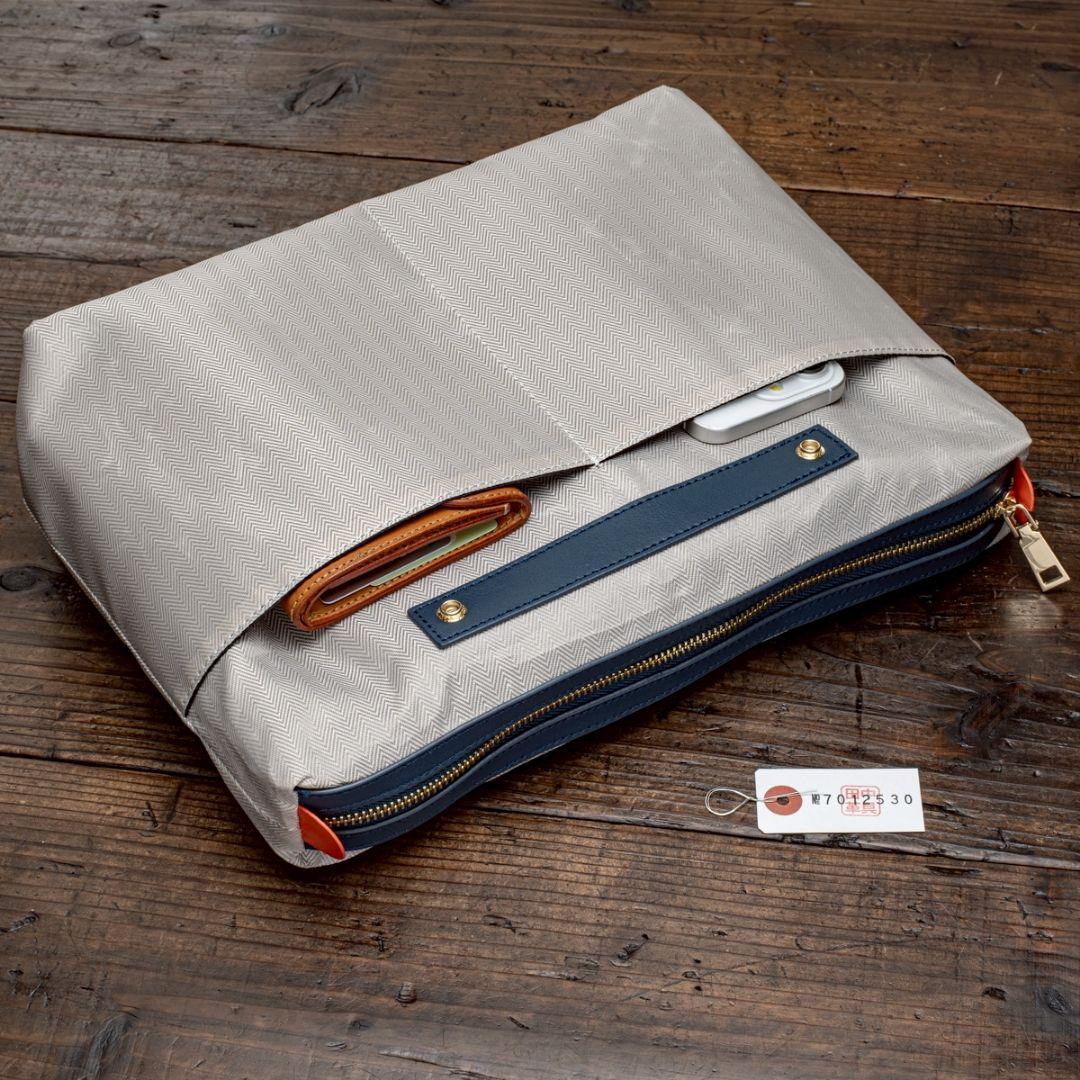 インディゴブルー 本革 イタリアンレザー メンズ 本革 メンズ トートバッグ