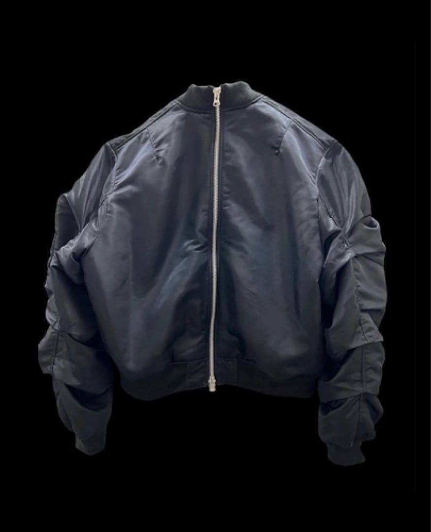 平本蓮　amnjx 27CIRCUS MA-1 ジャケット ブラック　オレンジ