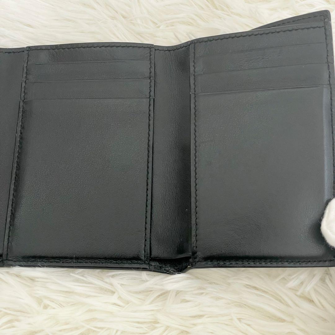 【極美品】SAINT LAURENT サンローラン 三つ折り 札入れ 財布