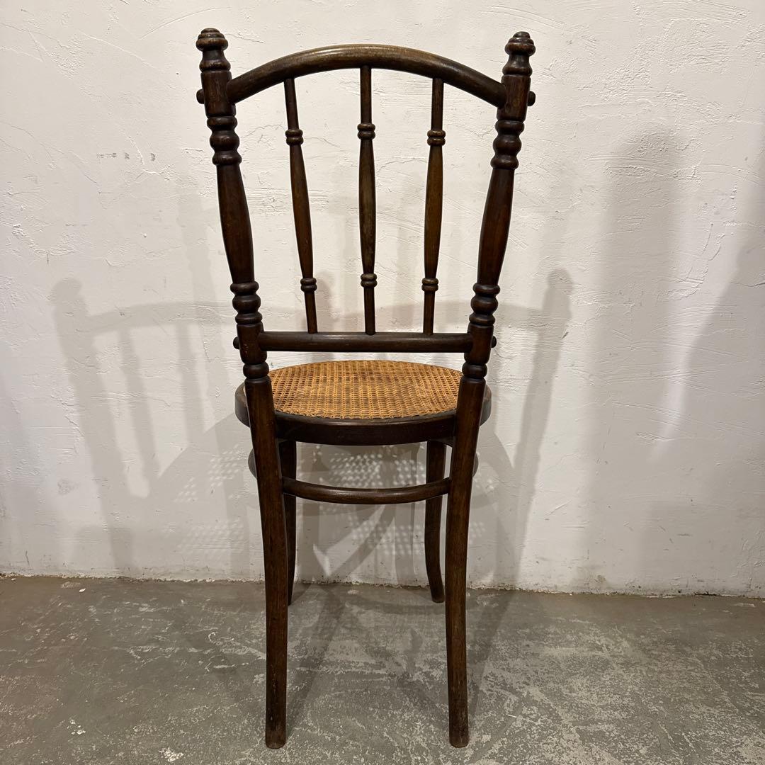 ヴィンテージ　ダイニングチェア　カフェチェア　籐　ラタン　1