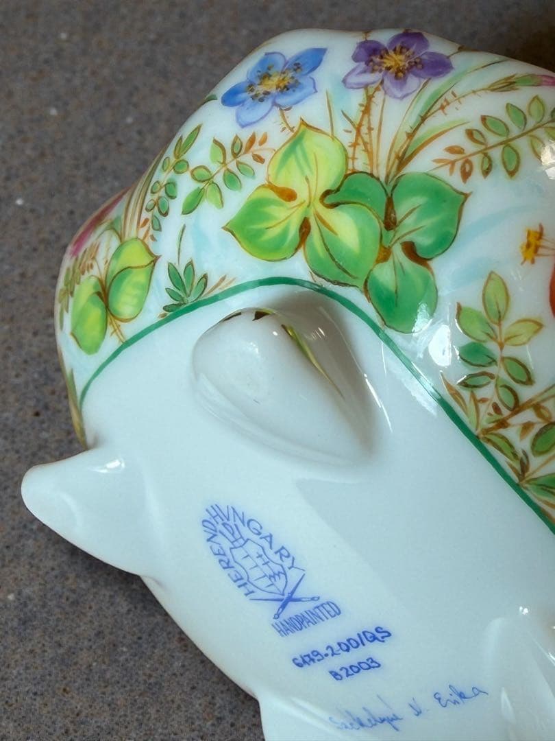 #ヘレンド センチュリーボックス フォーシーズン 2003年　蓋付き 小筐