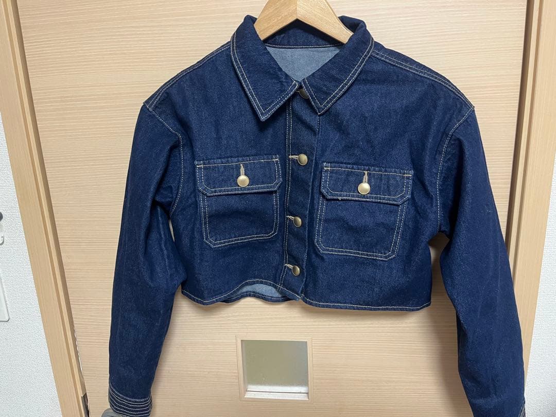 Herlipto デニムジャケット＆スカート（セット）