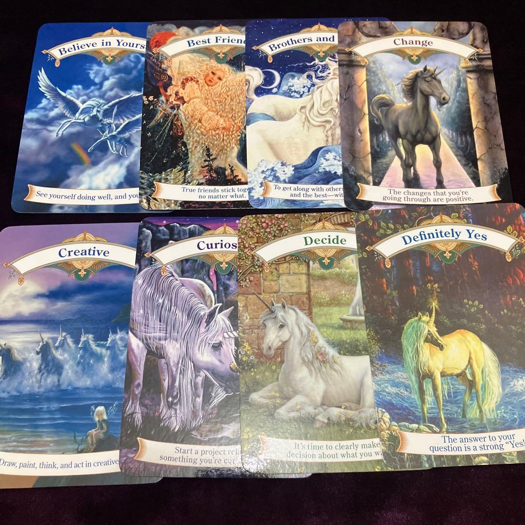 ユニコーンオラクルカード　日本語版