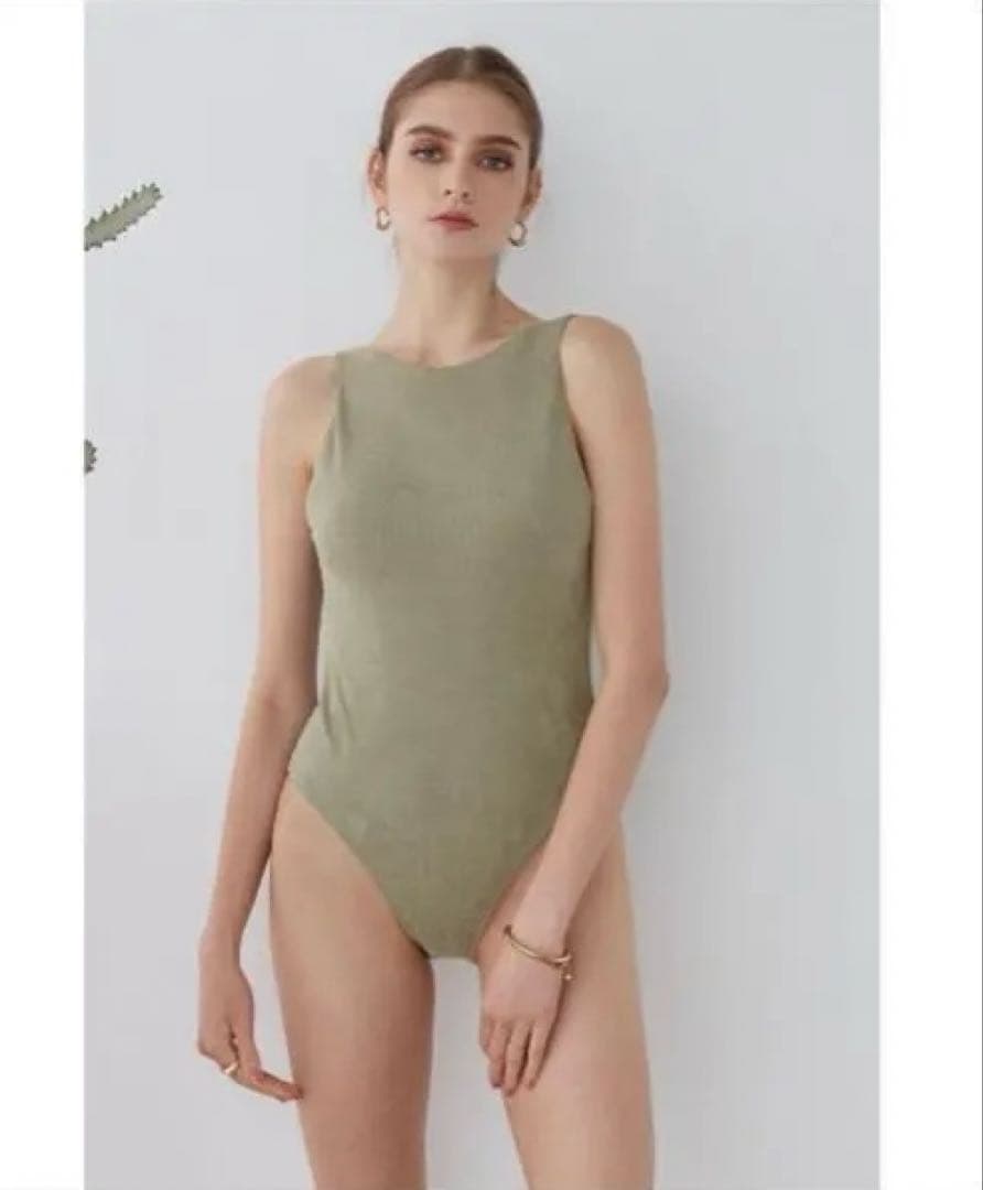 【美品】ALEXIA STAM アメスリ型ワンピース水着