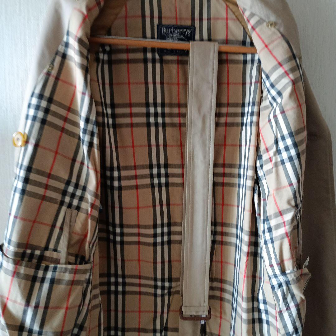 バーバリーロングベージュトレンチコート