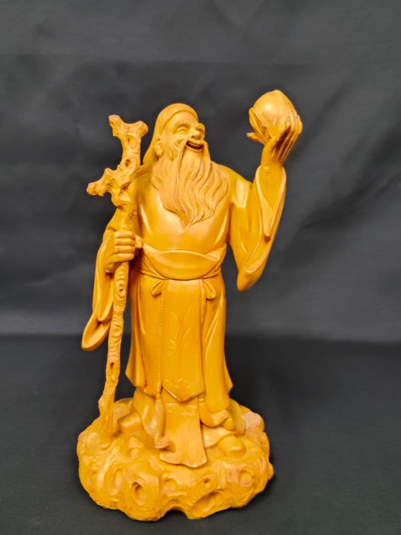 ​七福神 木彫り 置物 全7体揃い 恵比寿 大黒天 弁財天