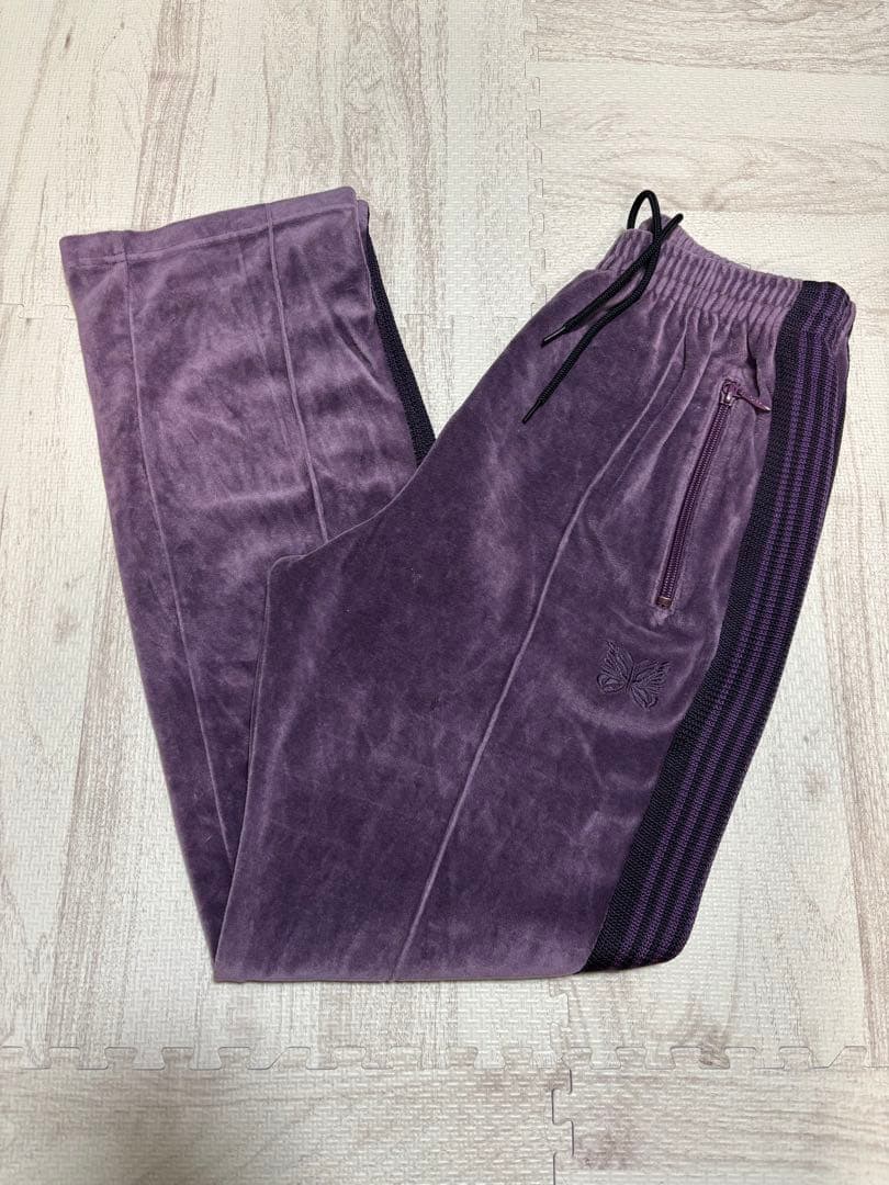 needles ベロアトラックパンツ　xsサイズ