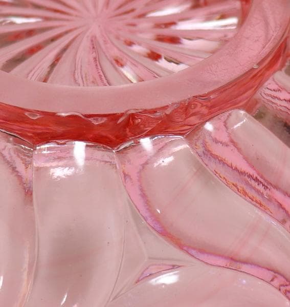 オールド・バカラ ロザース・ミュルティプル ローズ 稀少 蓋物 グラデーション