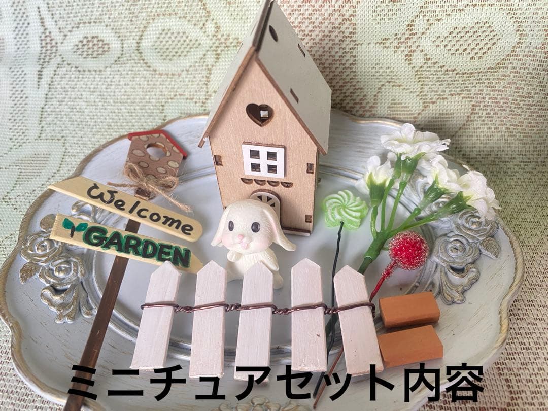 ⑥箱庭セット ◆多肉寄せ植えセット