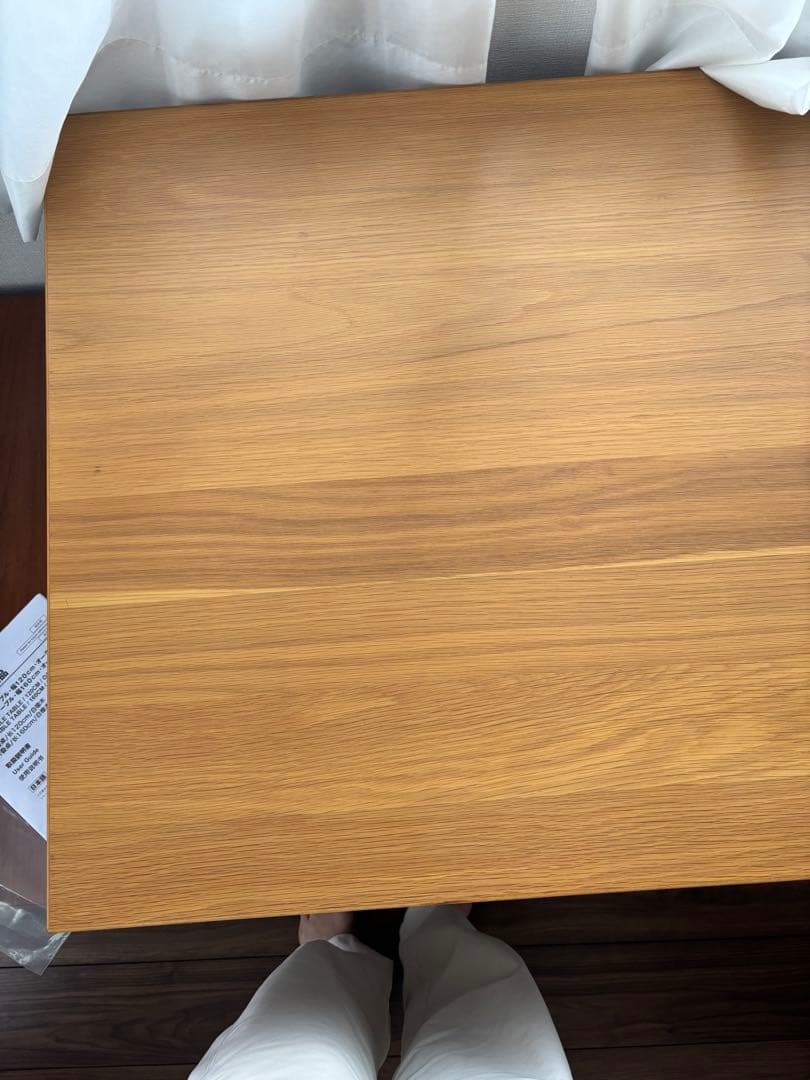 無印良品 muji 折りたたみテーブル ダイニング テーブル 作業台 160