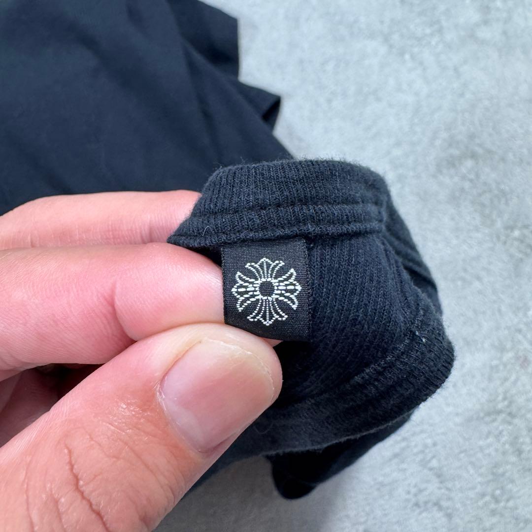 クロムハーツ　ノースリーブ　タンクトップ　黒　Lサイズ　グンゼ