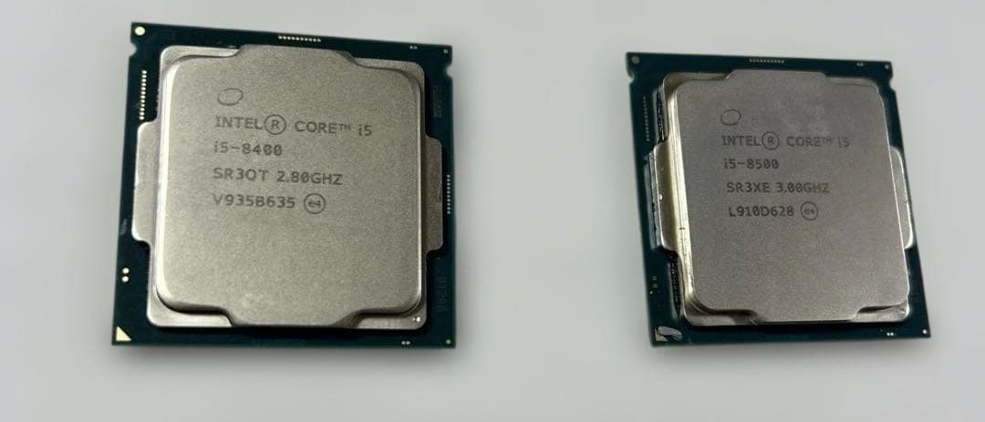 i5-8500、8400 2個セット