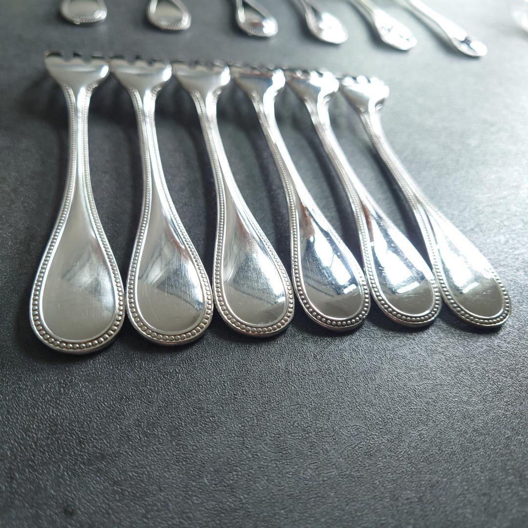 格安 クリストフル パール ケーキフォーク 12点