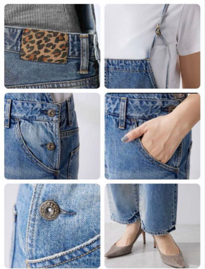 【なっちゃん】Whim Gazette デニムオールインワン2