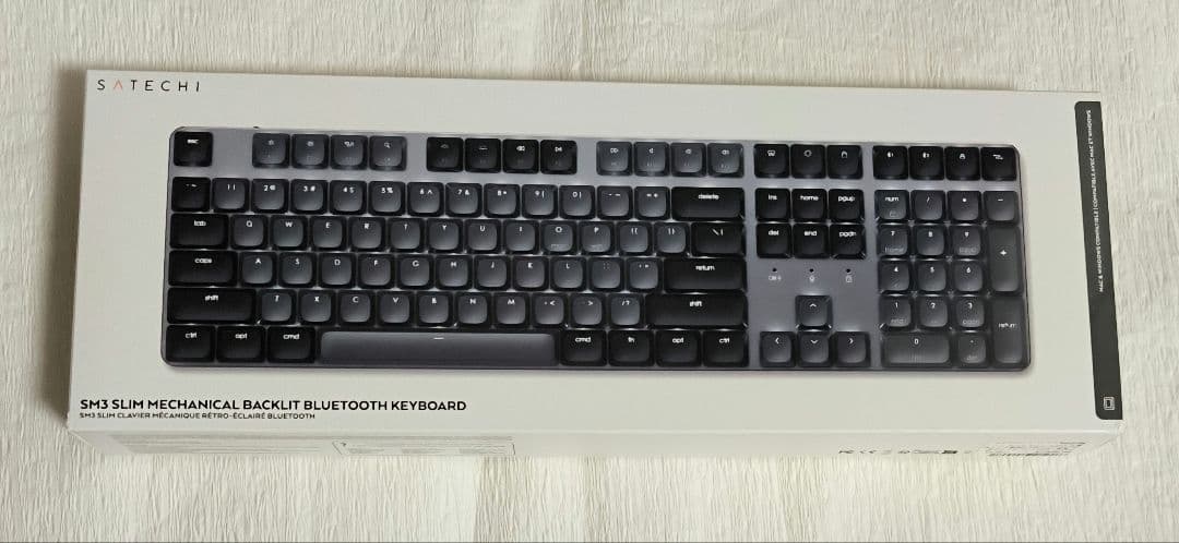 SATECHI SM3 メカニカルキーボード 108キー USレイアウト