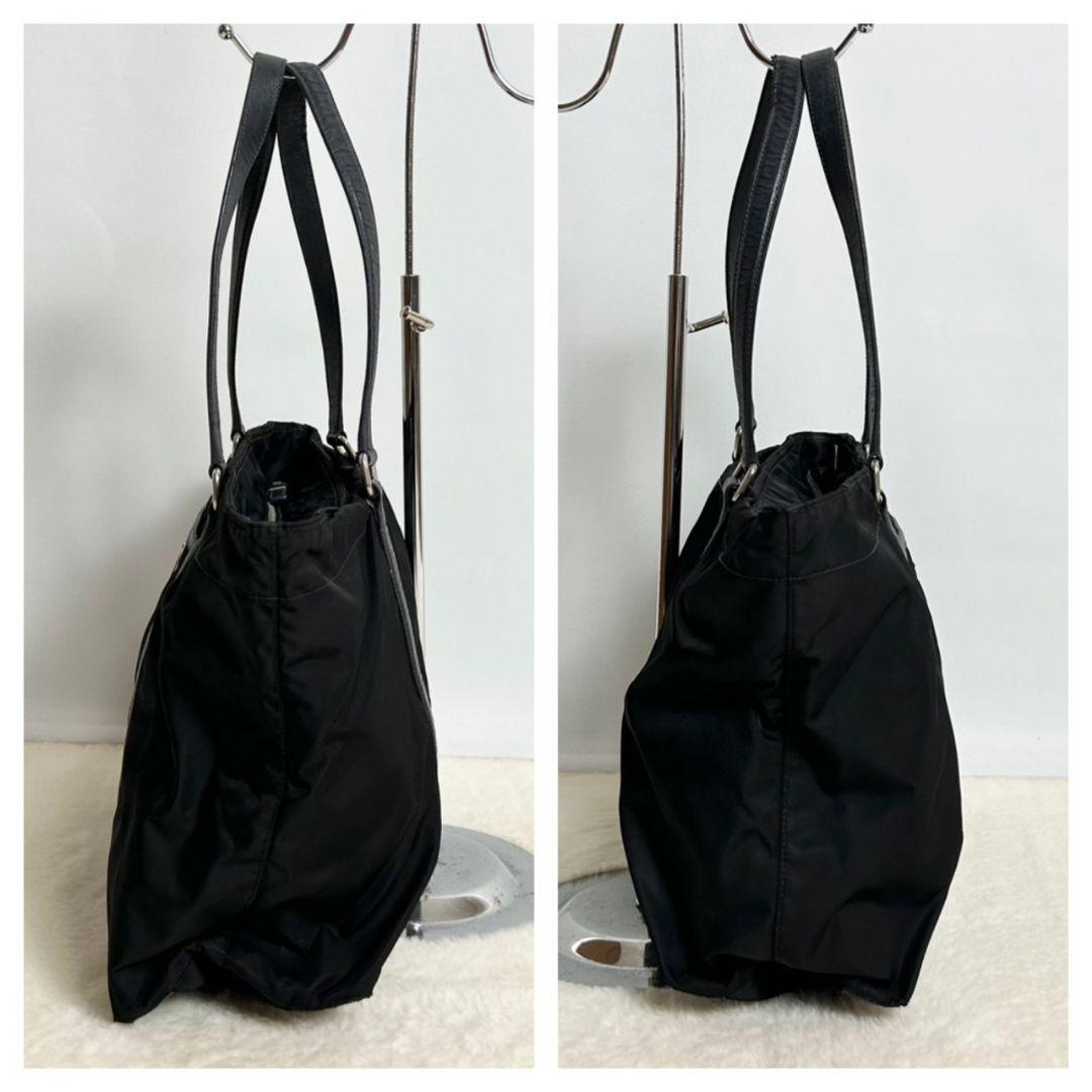 A　PRADA プラダ　トートバッグ　ハンドバッグ　ナイロン　レザー