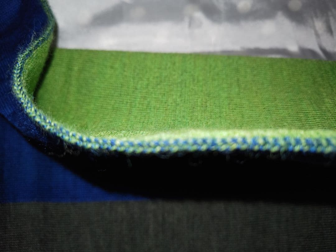 美品！コムデギャルソンマルチカラーストール ニット