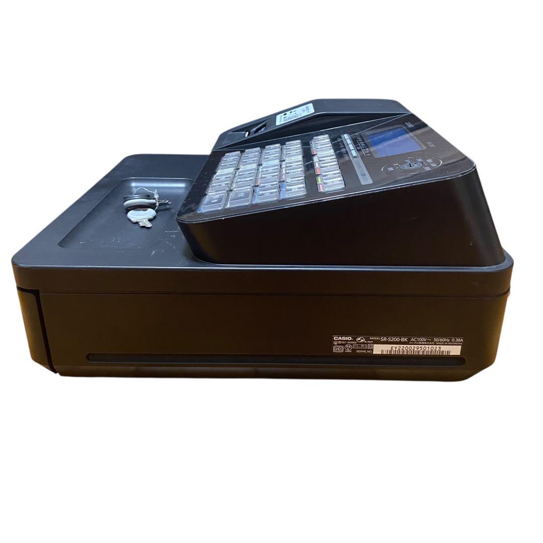 【現状品】CASIO レジスター　SR-S200 店舗用品