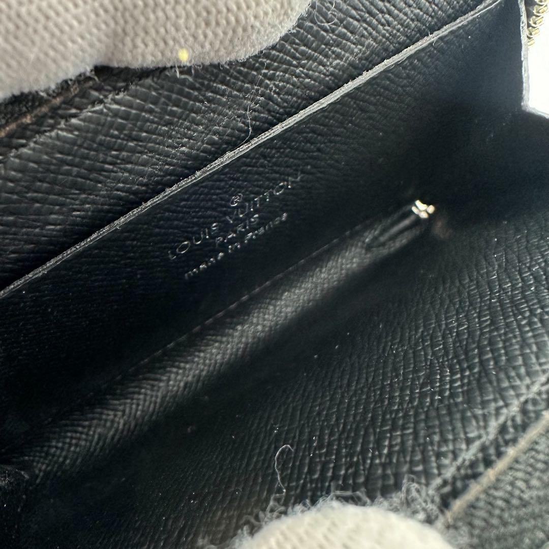 ルイヴィトン ポルトモネ ジュール タイガ コンパクト スリム 小銭入れ