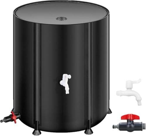 折りたたみ可能な雨水タンク 家庭用 - 200L携帯用水タンク 雨水、折り畳みA