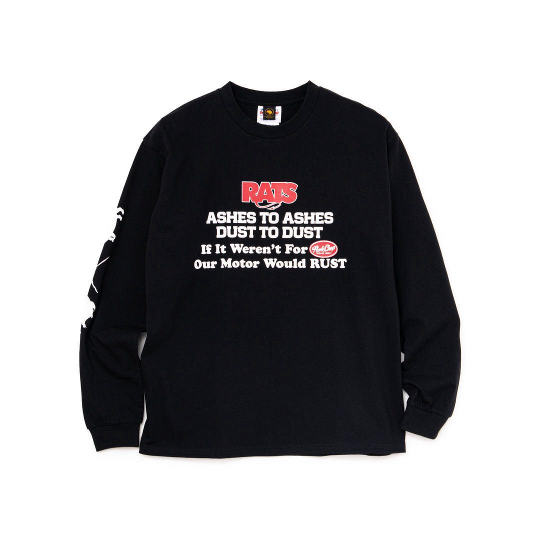 Lサイズ　RATS × PORKCHOP L/S TEE ポークチョップ ラッツ