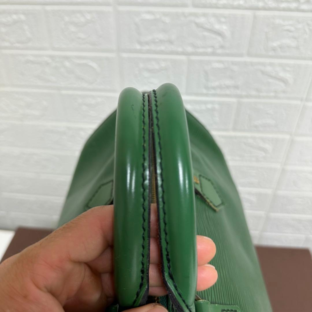 LOUIS VUITTON エピ　スピーディ　40 グリーン ボストンバッグ