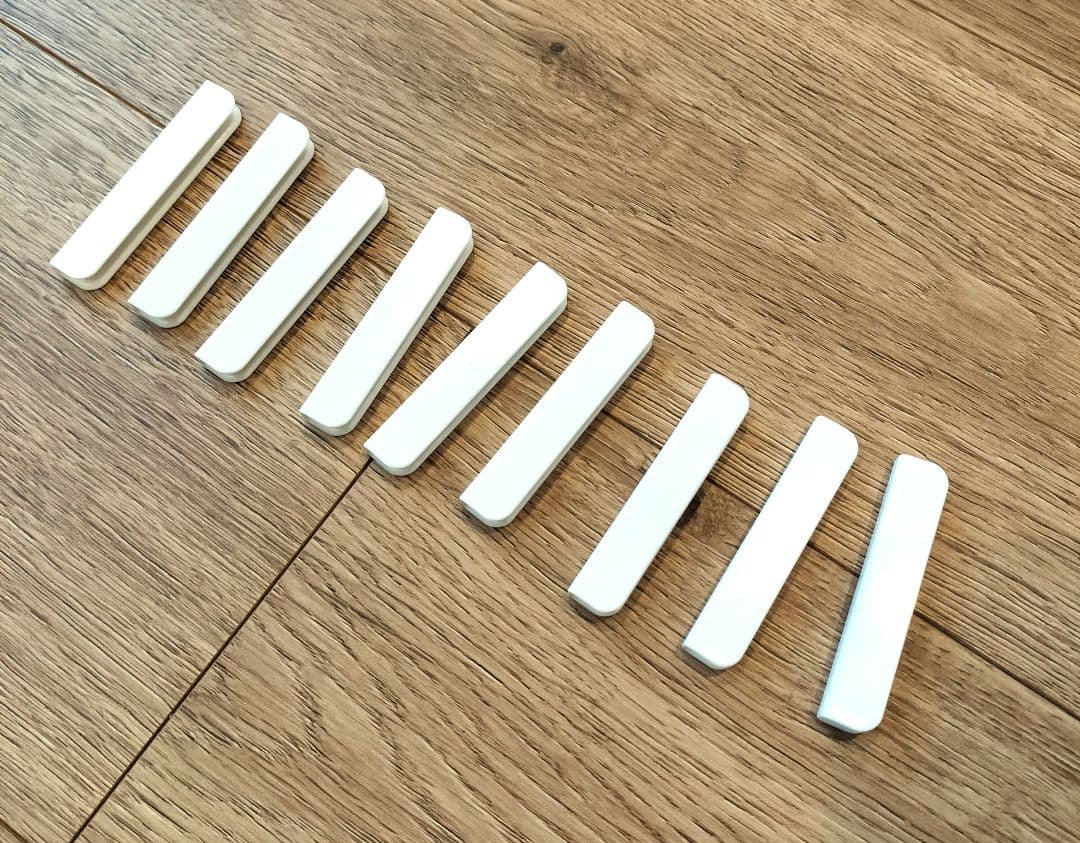 リッチェル　トトノ　タワー 立てて収納 キッチンラック11個+ジョイント10個