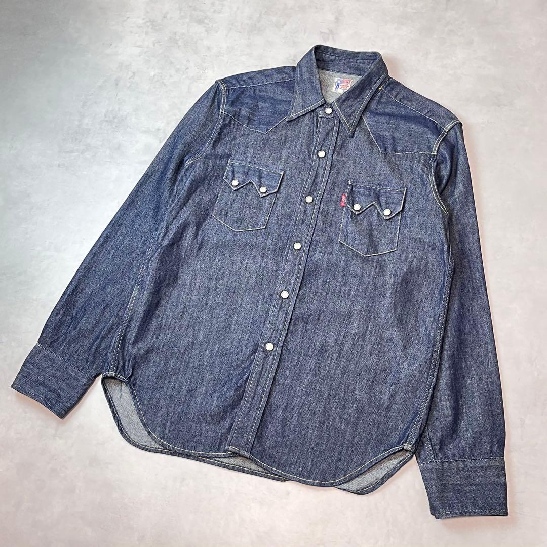 Levi's Vintage Clothing デニムウエスタンシャツ S