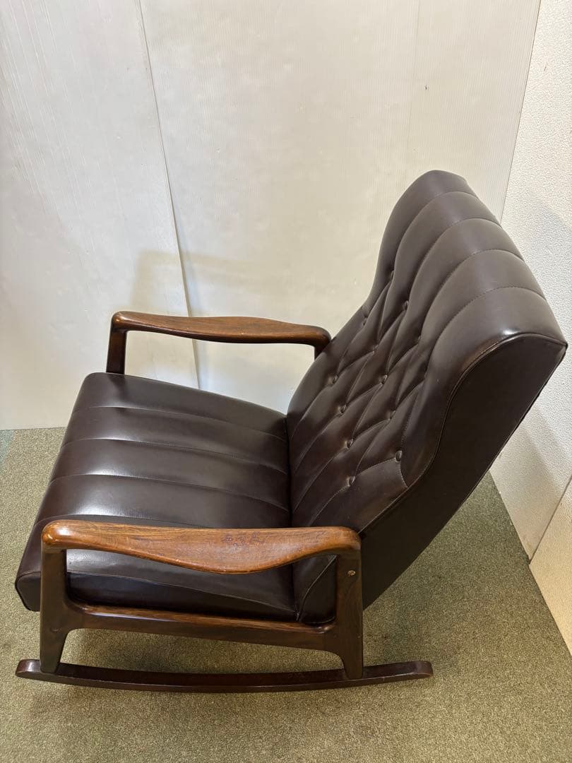 希少　昭和レトロ　40年以上前　当時物　ヴィンテージロッキングチェア