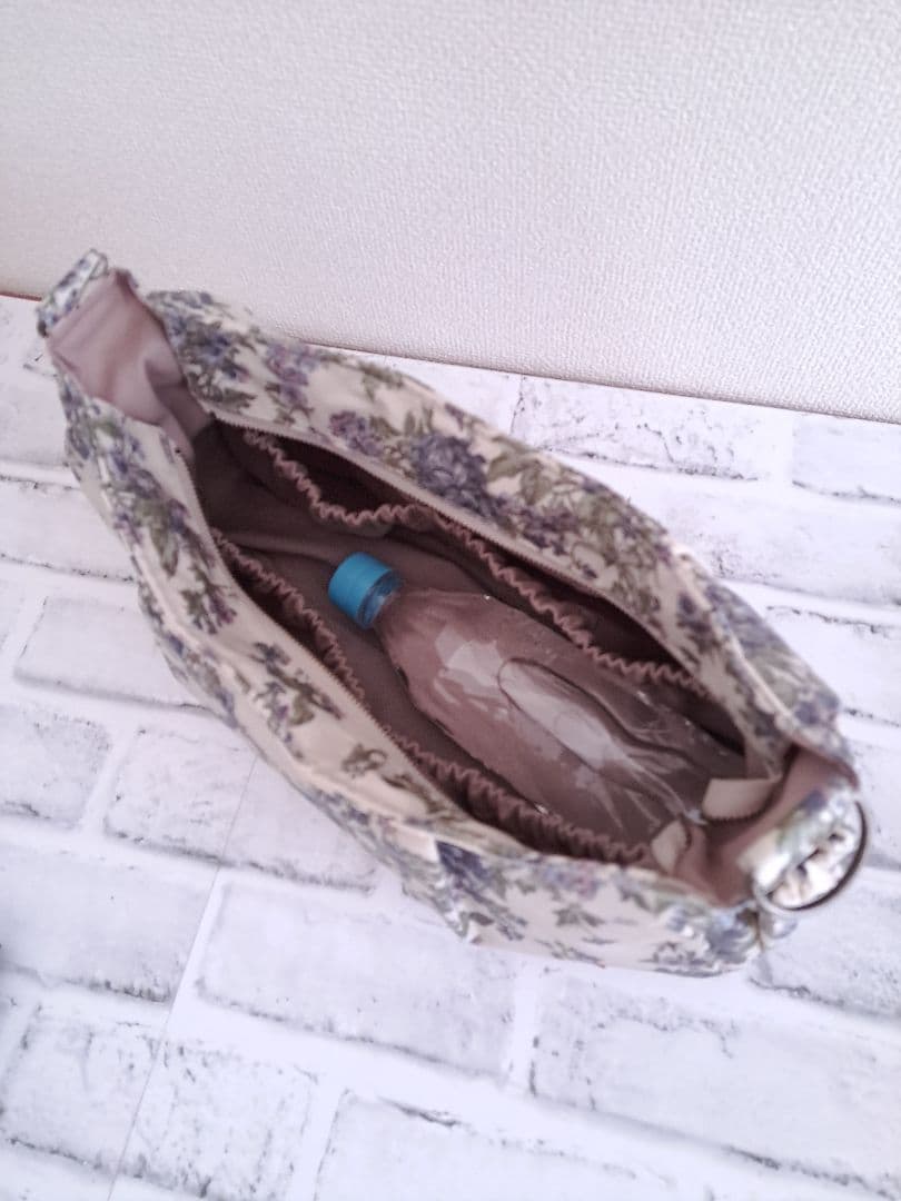 セリーヌ　ブルー　横長ショルダーBag