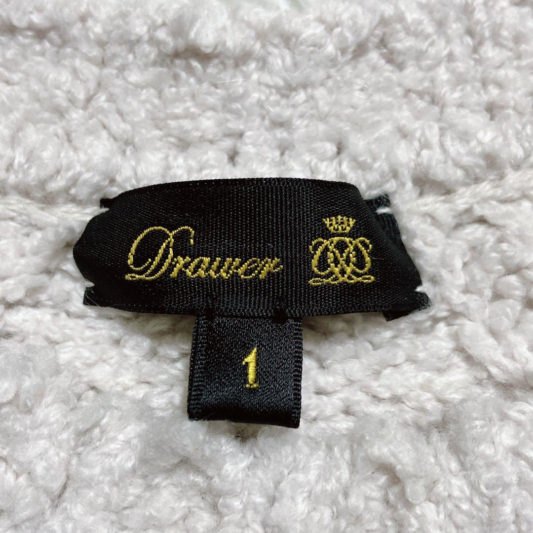 近年モデル⭐️Drawerドゥロワー　天竺編み カシミヤ混ニット セーター 1