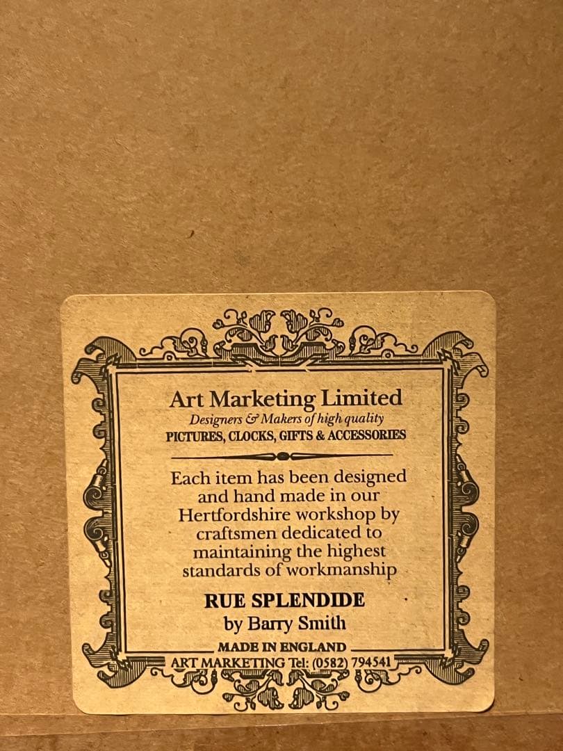 Demain L'Atelier パリの街並み England import