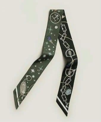 タグ付いたままの完全新品未使用♦男女兼用♦エルメス2025秋冬新作ツイリー