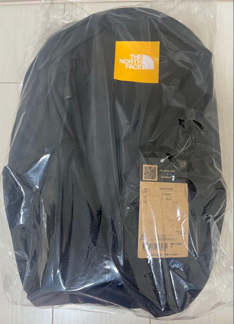 ノースフェイス　ラウンディ　ブラック　22L キッズ　リュック