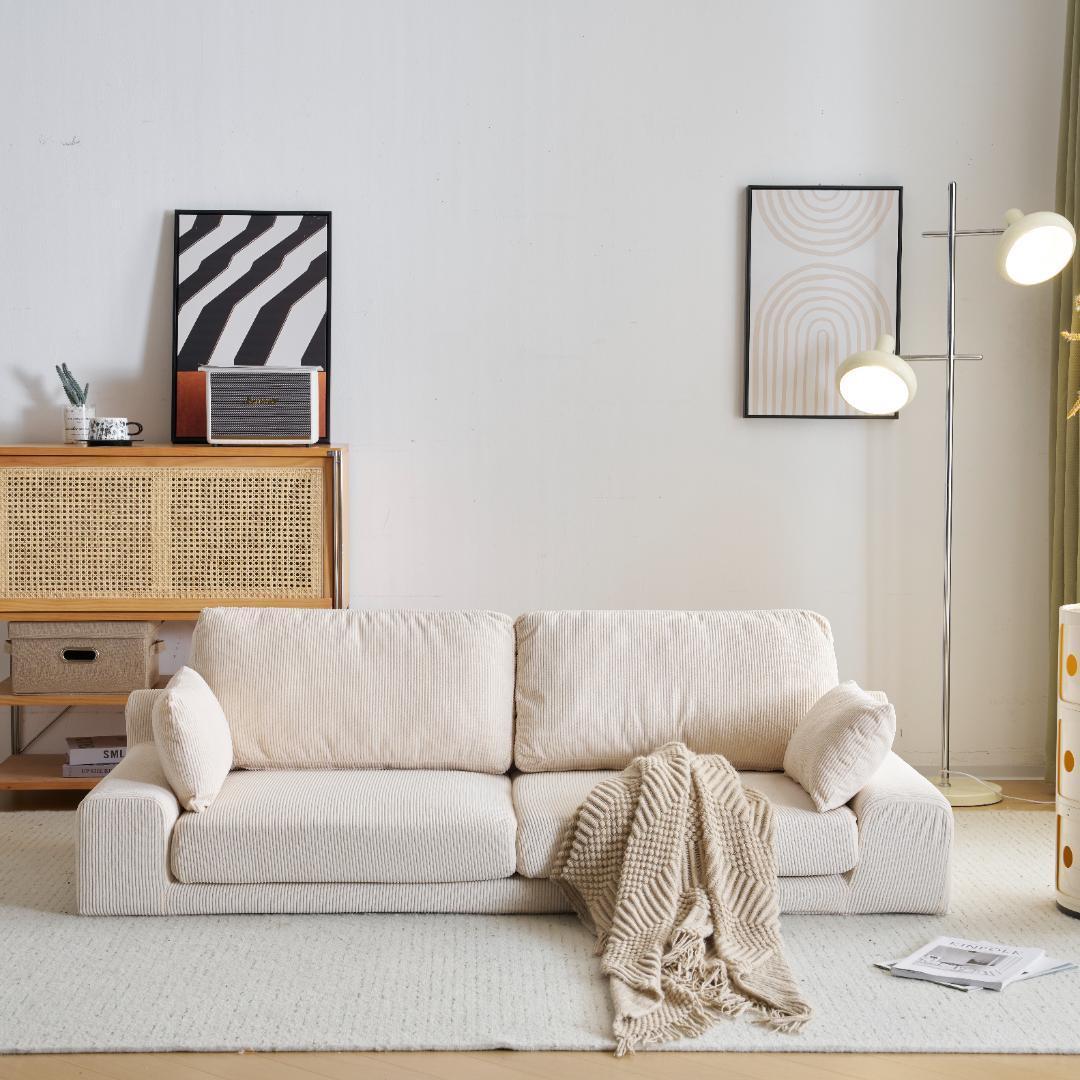 2人掛けソファベッド フロアソファ コンパクトローソファ こたつ用 クッション付