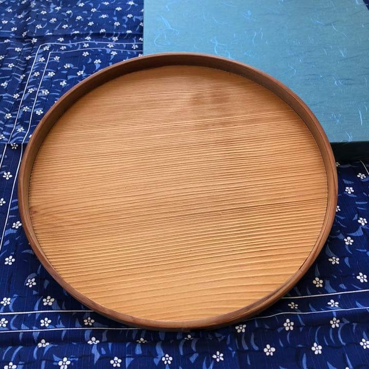 柴田徳商店 博多曲物 丸盆 ☆新品☆