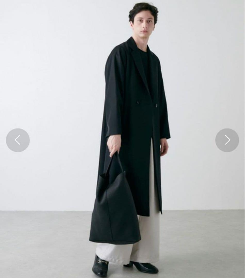 ITTI マリーバケットショルダートートバッグ レザー ブラック