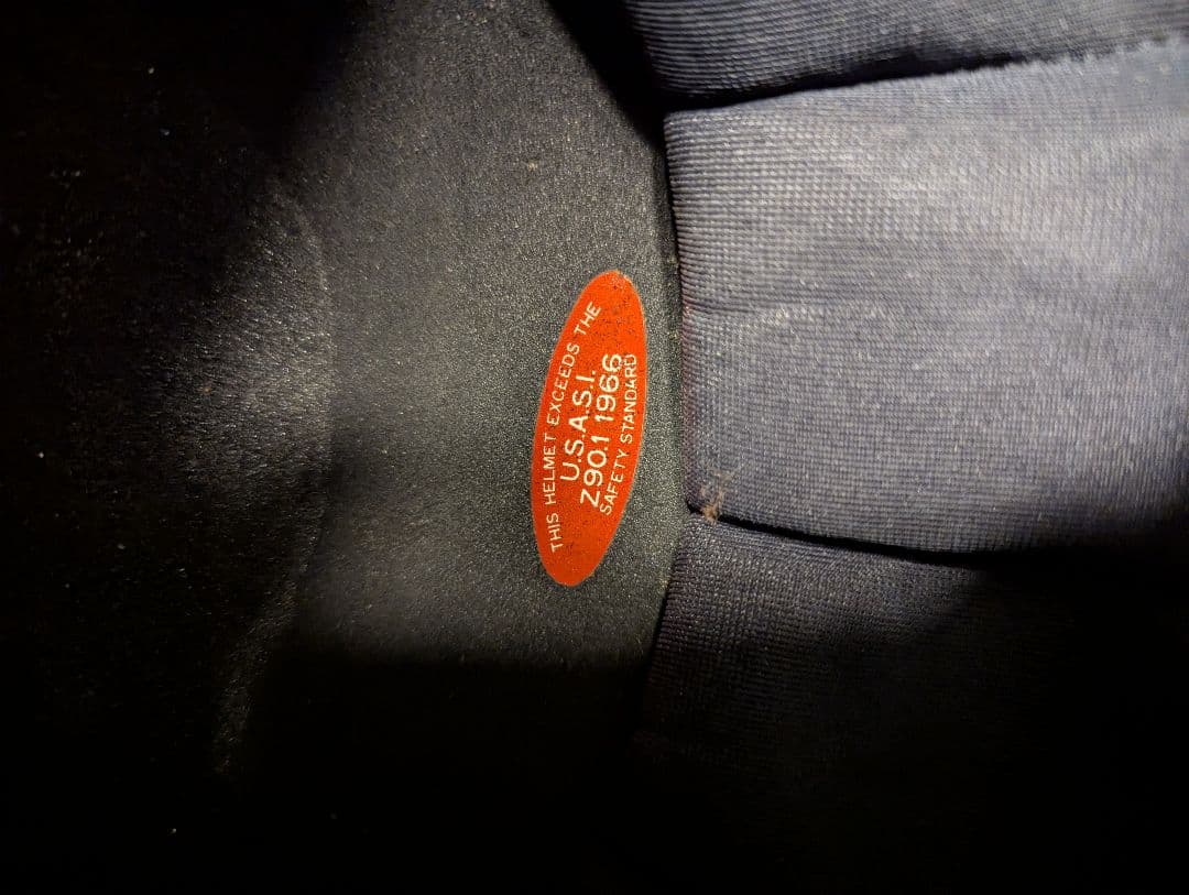 [極美品・未使用・デッドストック]ビンテージヘルメット