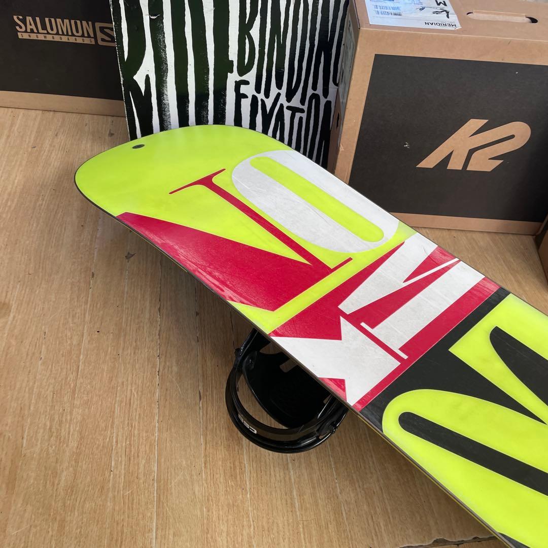 SALOMON×CSB　サロモン　バインディング付スノーボードセット